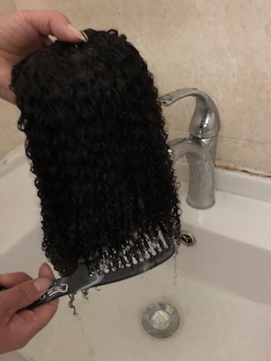how to care for natural hair step2